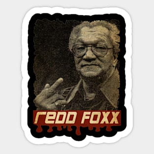 Redd Foxx Vintage Sticker